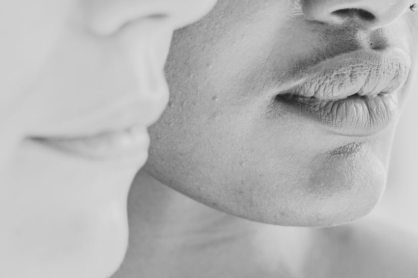 photo of two women's faces